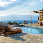 Seahorse Upper Floor With Private Pool - Andros Villa Makrotándalon