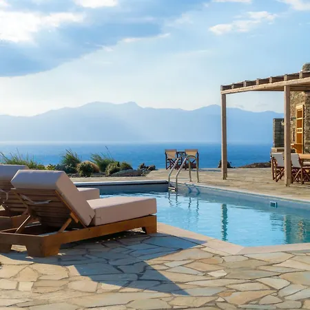 Seahorse Upper Floor With Private Pool - Andros Βίλα Μακροτάνταλο
