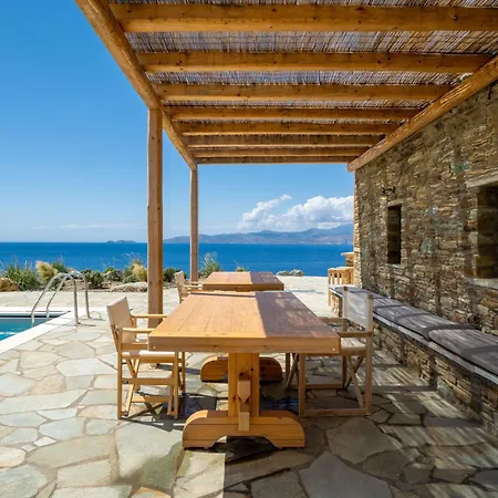 Seahorse Upper Floor With Private Pool - Andros Βίλα